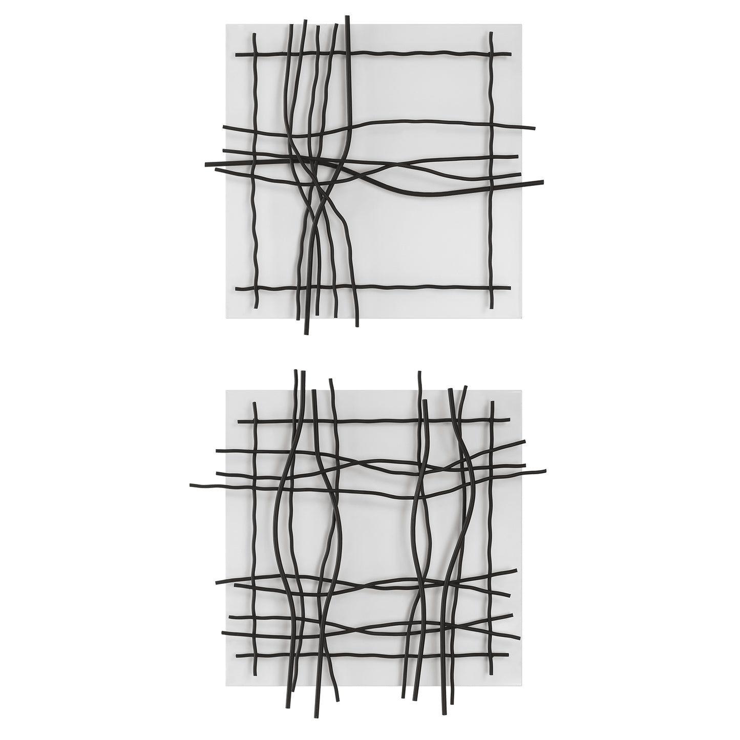 Uttermost 04341 Genesis Metal Wall Decor, S/2