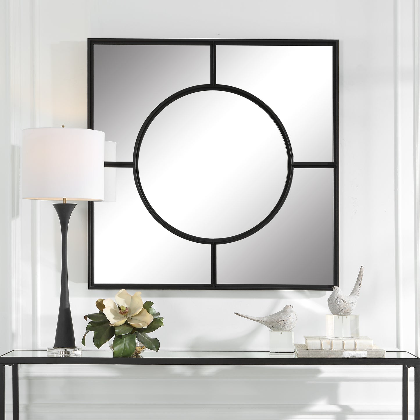 Uttermost 09885 Spurgeon Square Window Mirror