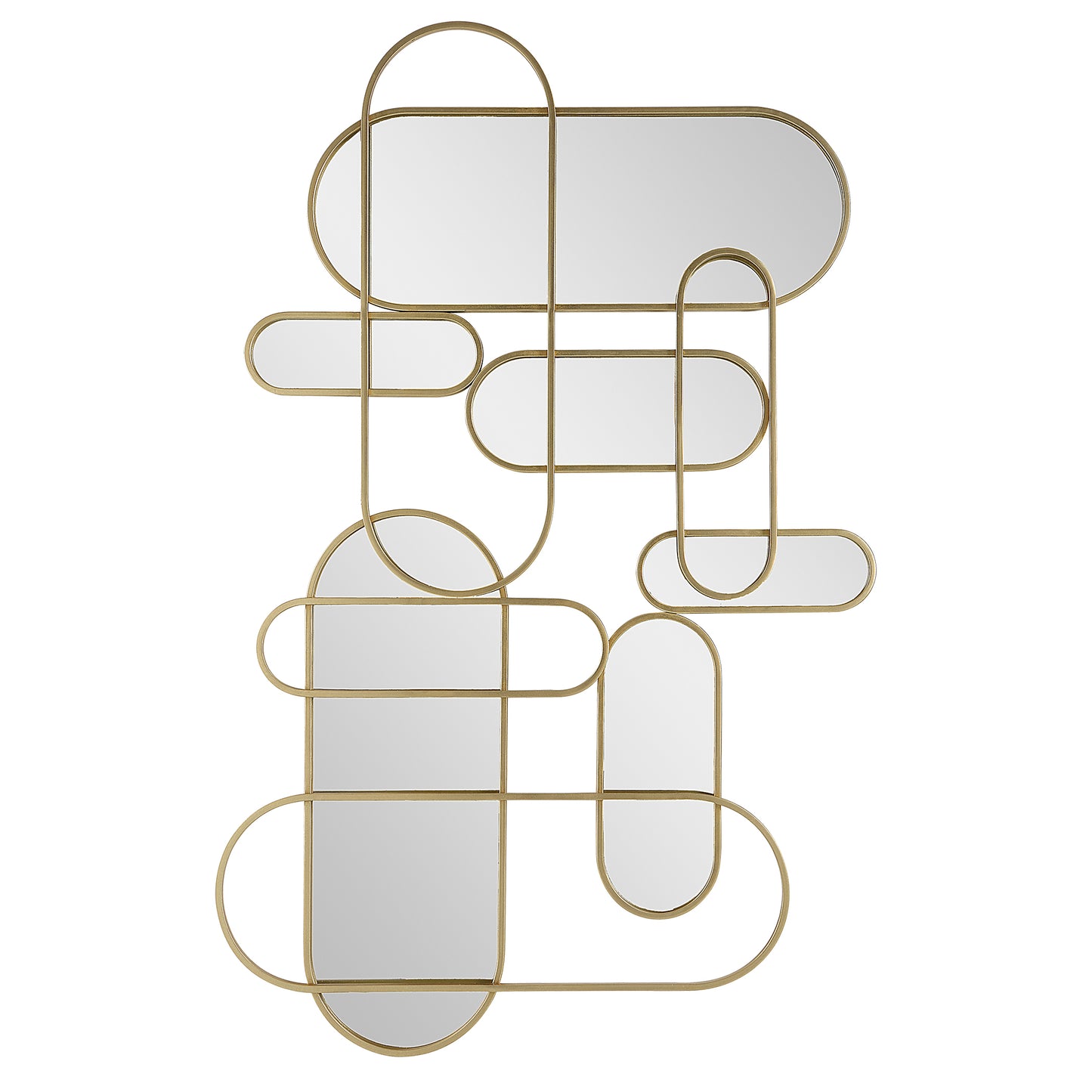 Uttermost 04347 On Track Mirrored Wall Decor