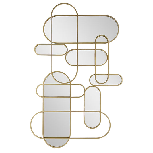 Uttermost 04347 On Track Mirrored Wall Decor