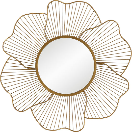 Uttermost 09912 Blossom Gold Floral Mirror