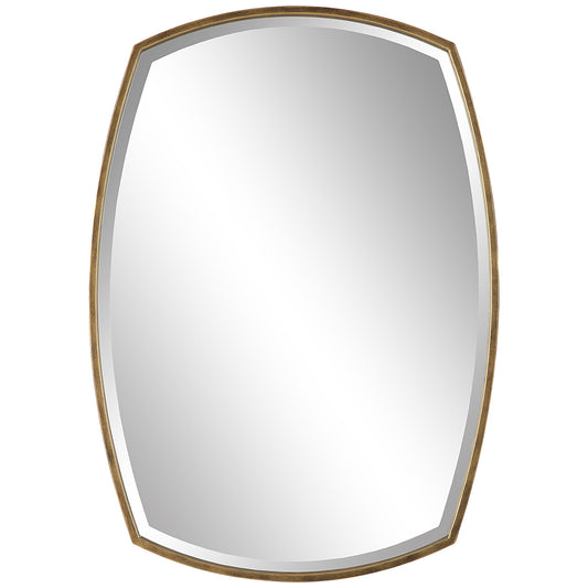 Uttermost 09929 Varenna Aged Gold Vanity Mirror
