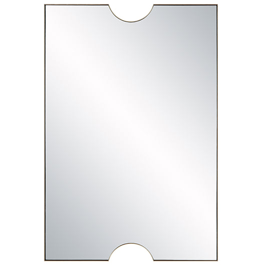 Uttermost 09933 Ticket Gold Vanity Mirror