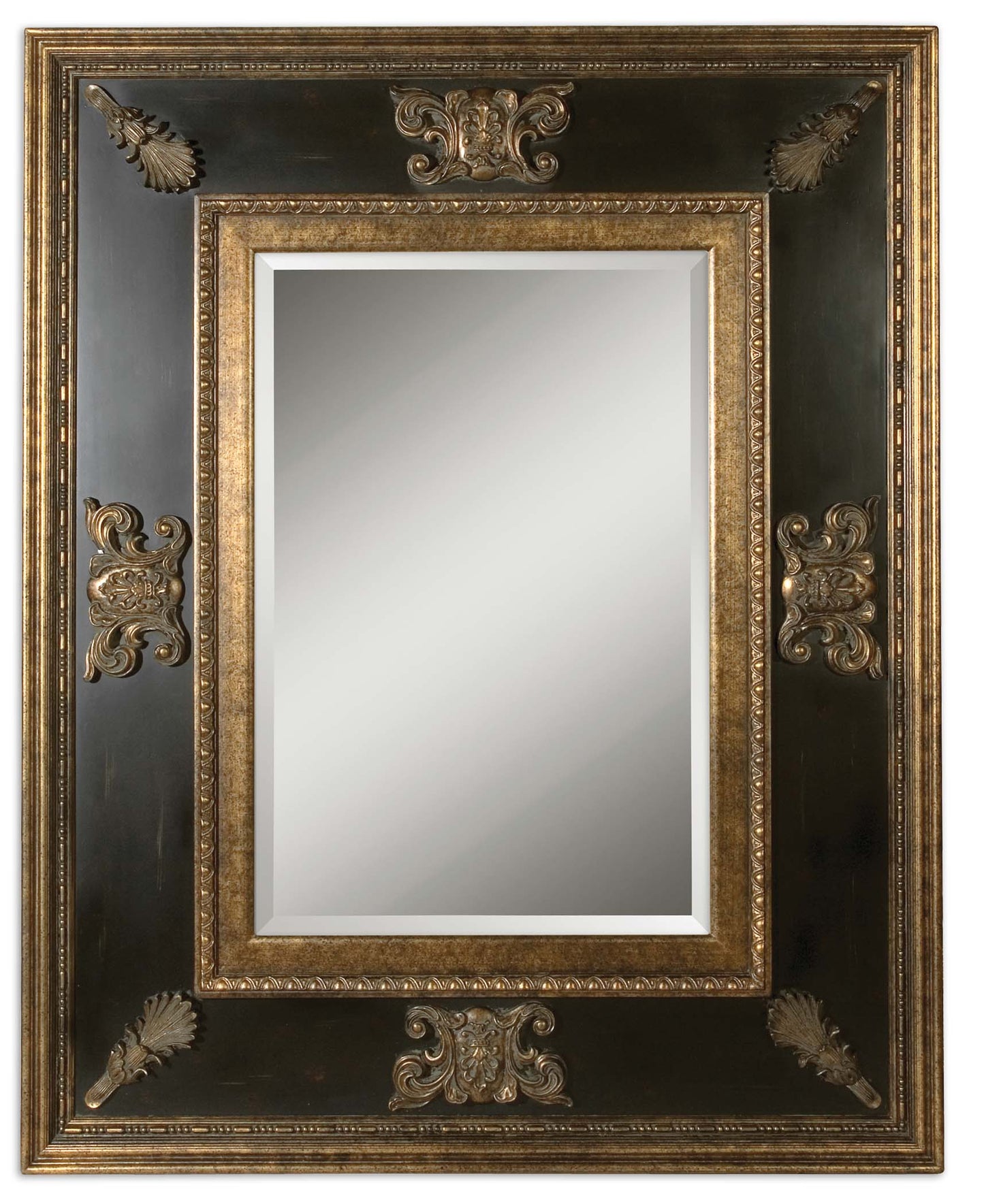 Uttermost 11173 B Cadence Antique Gold Mirror