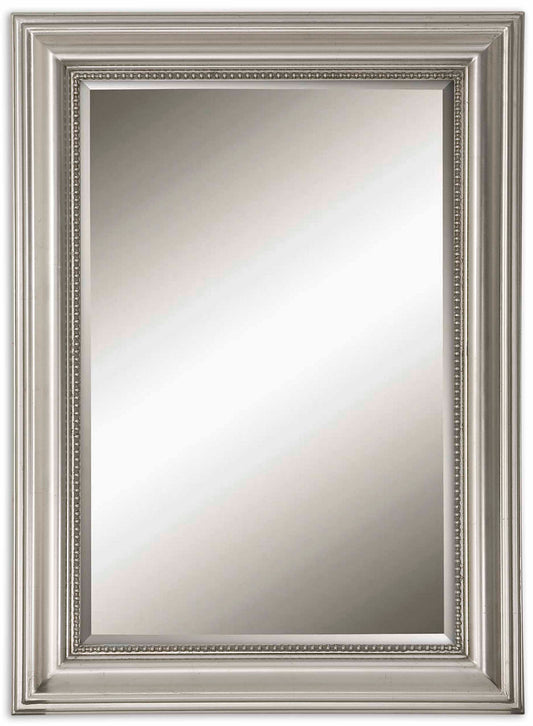 Uttermost 12005 B Stuart Silver Beaded Mirror