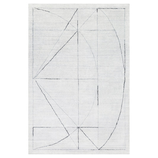 Uttermost 70033-8 Costilla Modern White 8 X 10 Rug