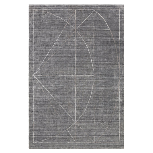 Uttermost 70034-8 Costilla Modern Gray 8 X 10 Rug