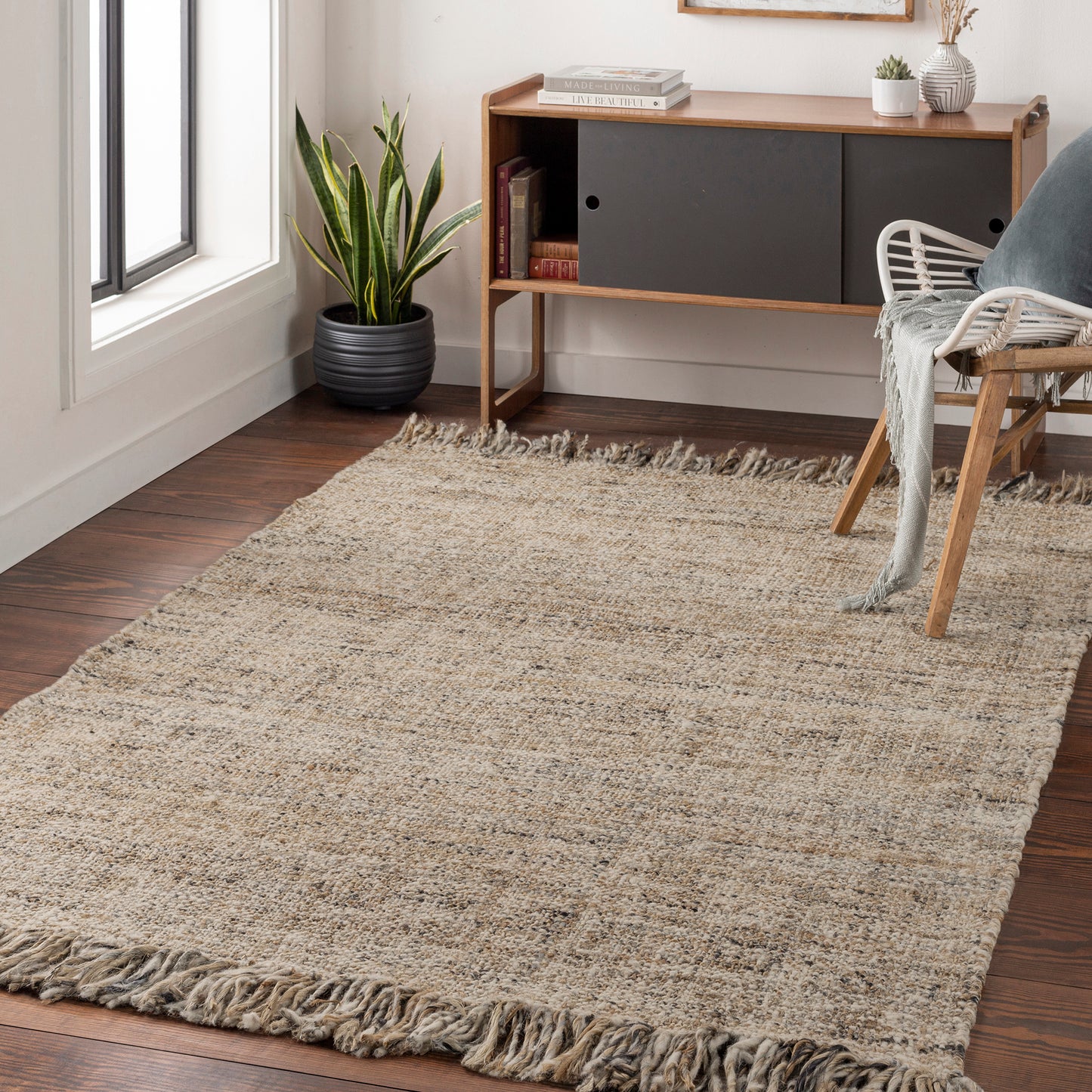Uttermost 71164-9 Dumont Gray 9 X 12 Rug