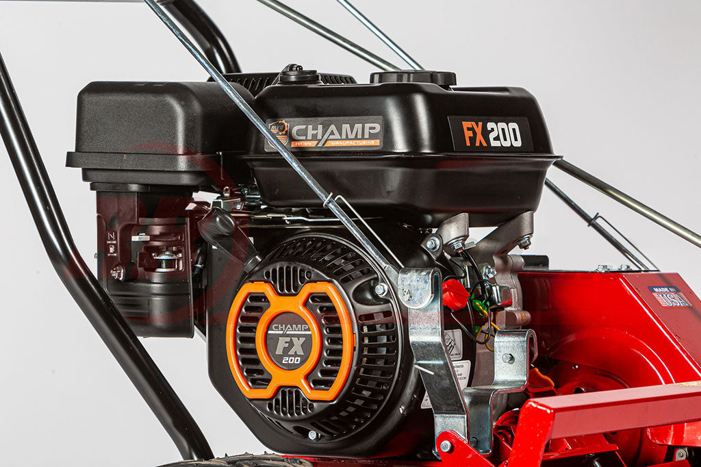 Tru-Cut C27-H-7 Commercial 27"  Reel Mower, 7 Blade, Champ FX200 Engine