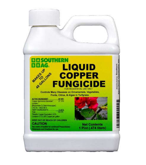 Southern Ag Liquid Copper Fungicide, 16oz Bottle