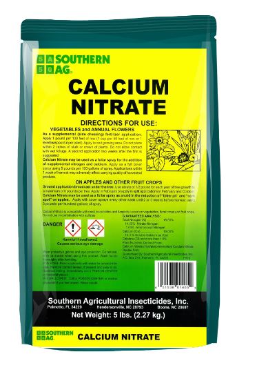 Southern Ag Calcium Nitrate, 5lb Bag