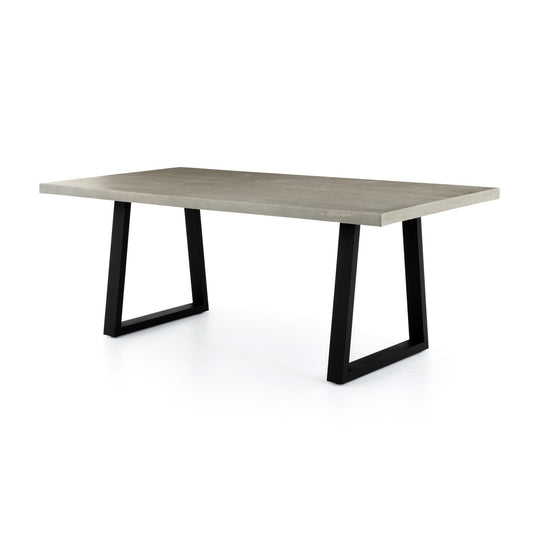 Four Hands VCNS-F004A Cyrus Outdoor Dining Table - Light Grey